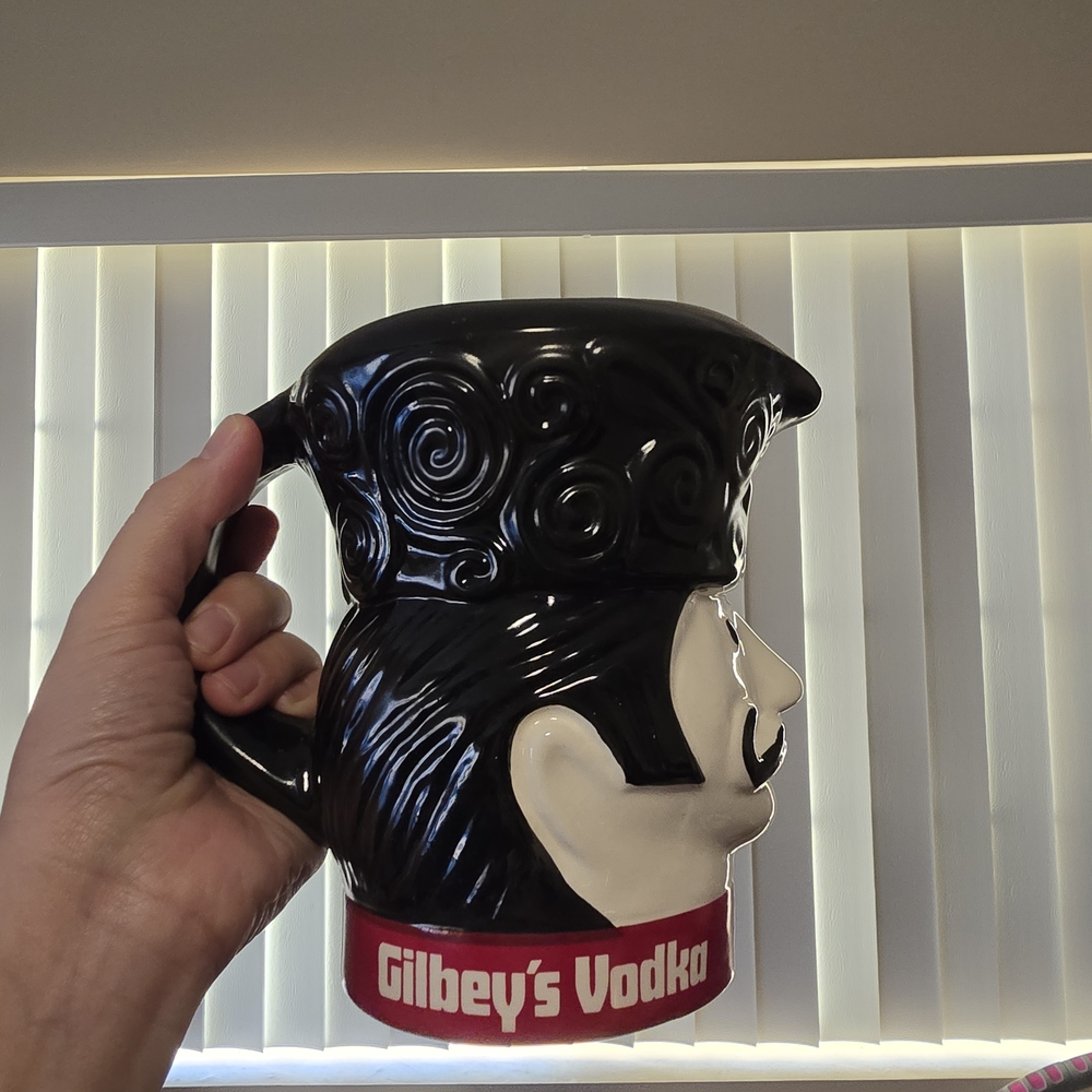 Gilbey's Ceramic Pitcher - Picture 2 of 5